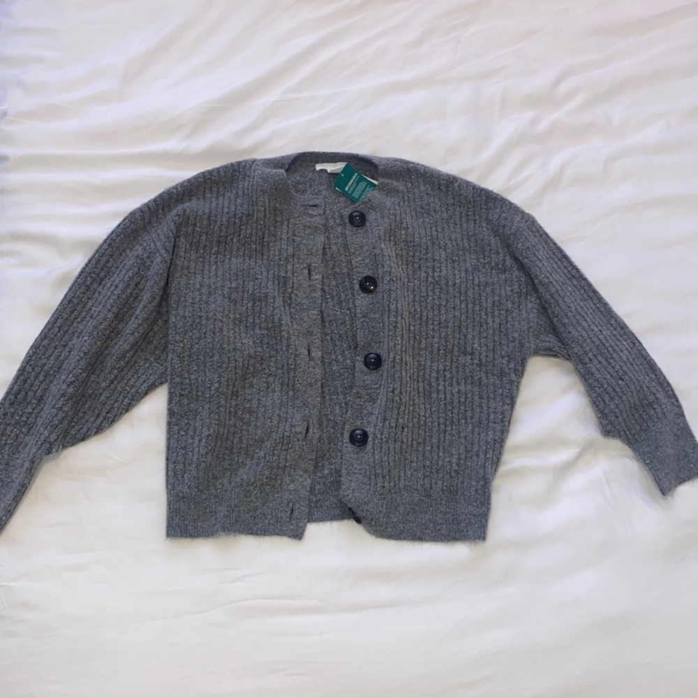 SUPER SOFT GREY CARDIGAN